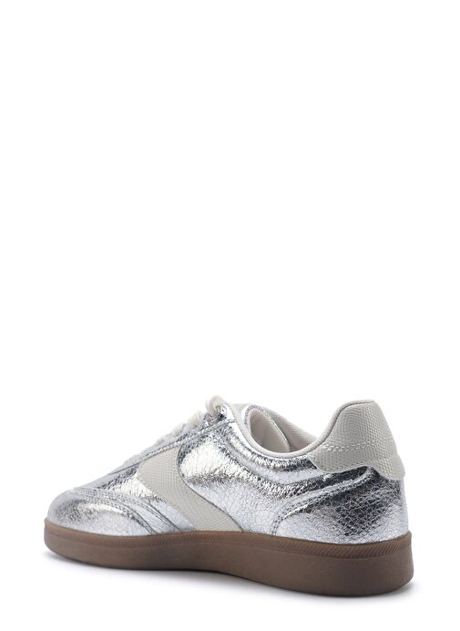 SAMRINA 5FX Gümüş Kadın Sneaker - Görsel 4