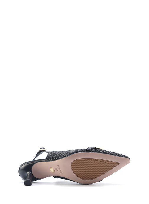 TUNKA 5FX Siyah Kadın Topuklu Ayakkabı - Görsel 5