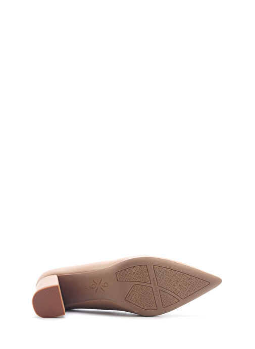 HAMILTON 5FX Krem Kadın Topuklu Ayakkabı - Görsel 5