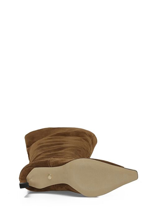 HARRI 4PR Taba Kadın Topuklu Çizme - Görsel 6