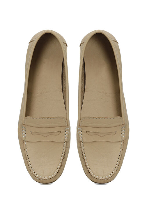 INCI MARI 5FX Krem Kadın Loafer - Görsel 5
