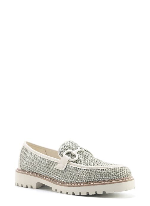 INCI NOMI 5FX Yeşil Kadın Loafer - Görsel 3