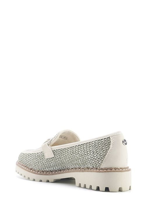 INCI NOMI 5FX Yeşil Kadın Loafer - Görsel 4