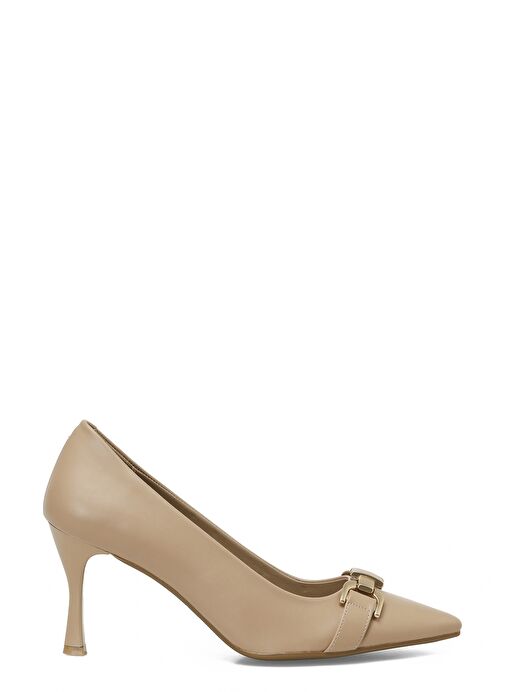 INCI ASIA 5FX Krem Kadın Topuklu Ayakkabı - Görsel 2