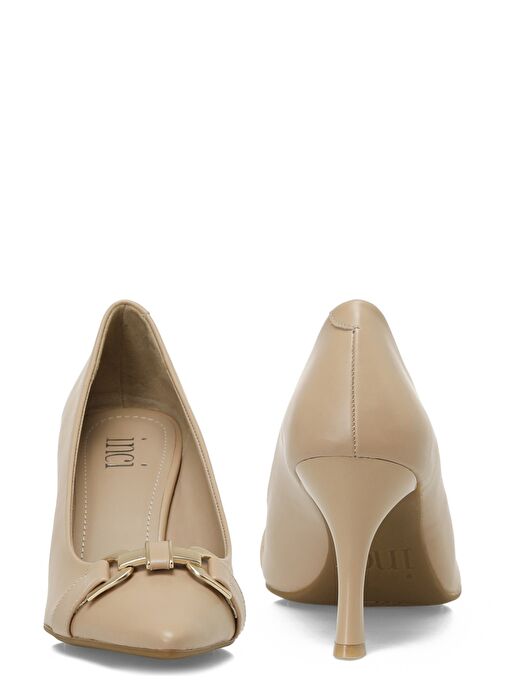 INCI ASIA 5FX Krem Kadın Topuklu Ayakkabı - Görsel 6