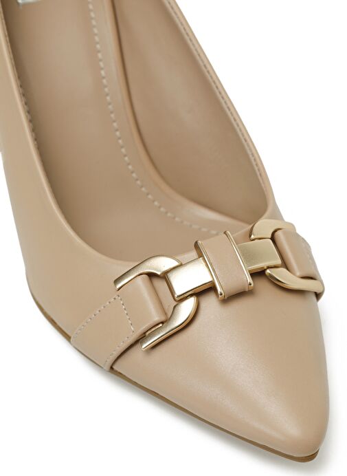 INCI ASIA 5FX Krem Kadın Topuklu Ayakkabı - Görsel 8