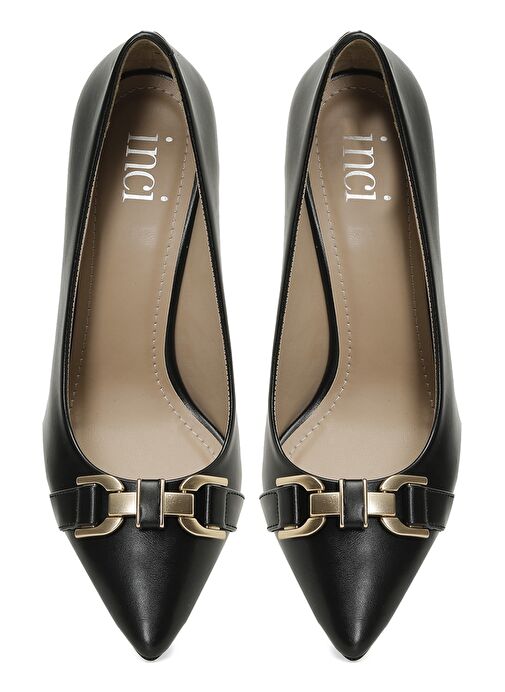 INCI ASIA 5FX Siyah Kadın Topuklu Ayakkabı - Görsel 5