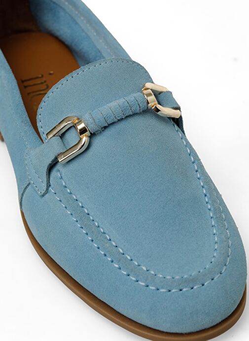 INCI MANUEL 5FX Mavi Kadın Loafer - Görsel 8