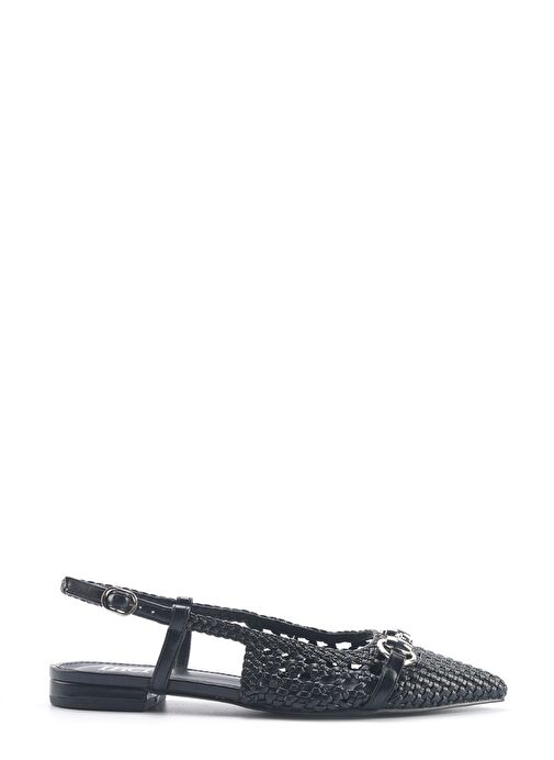 INCI SATTE 5FX Siyah Kadın Babet - Görsel 2