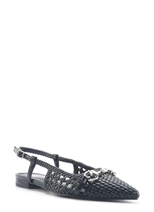 INCI SATTE 5FX Siyah Kadın Babet - Görsel 3