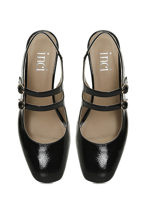 INCI SILVIA 5FX Siyah Kadın Topuklu Ayakkabı - Görsel 5