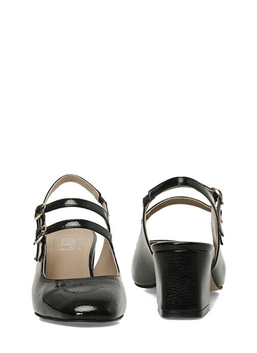INCI SILVIA 5FX Siyah Kadın Topuklu Ayakkabı - Görsel 6