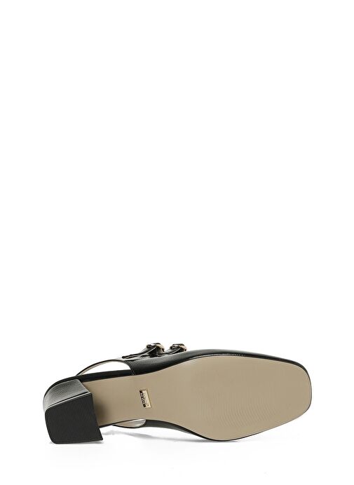 INCI SILVIA 5FX Siyah Kadın Topuklu Ayakkabı - Görsel 7