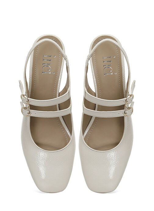 INCI SILVIA 5FX Bej Kadın Topuklu Ayakkabı - Görsel 5