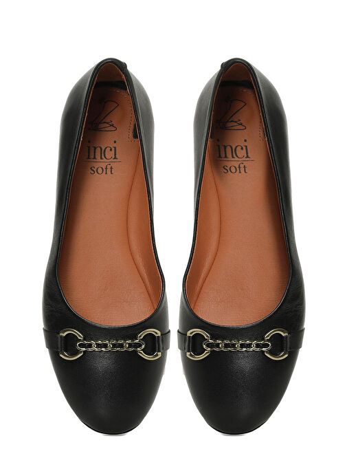 INCI BAMBERG 5FX Siyah Kadın Babet - Görsel 5