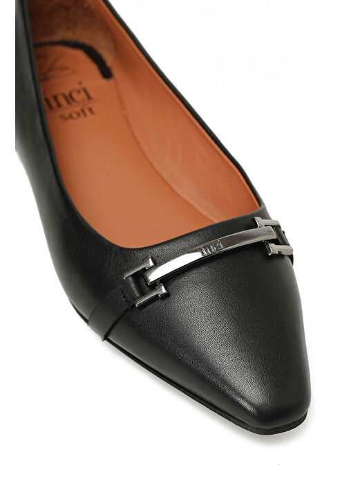 INCI ELVA 5FX Siyah Kadın Babet - Görsel 8