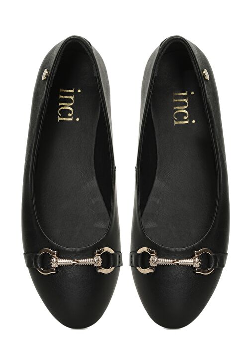 INCI TRENTO 5FX Siyah Kadın Babet - Görsel 5