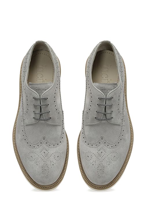 INCI ALBAY 5FX Gri Erkek Klasik Ayakkabı - Görsel 5