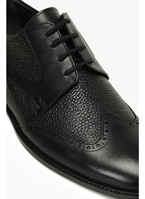 INCI REGA 5FX Siyah Erkek Klasik Ayakkabı - Görsel 8