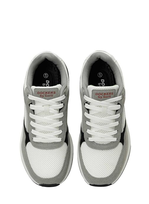 238631 5FX Beyaz Erkek Spor Ayakkabı - Görsel 5