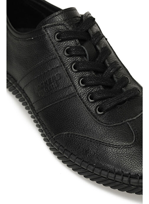 238646 5FX Siyah Erkek Ayakkabı - Görsel 8