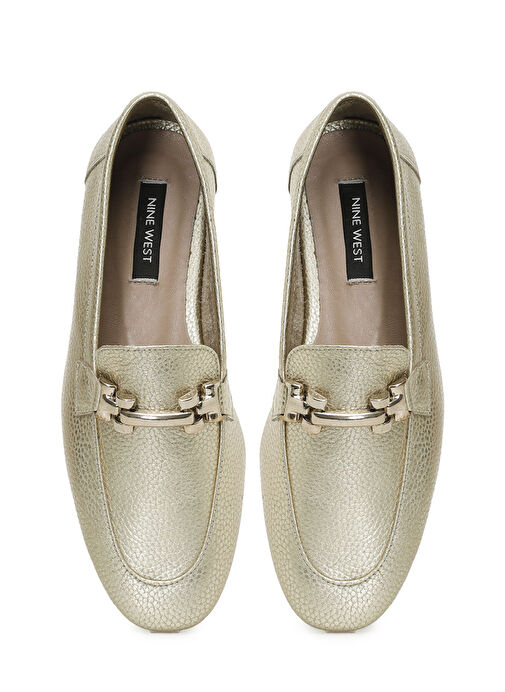 OMERRO 5FX Altın Kadın Loafer - Görsel 5