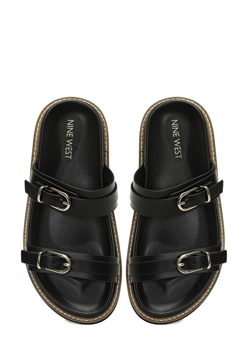 HERMINA 5FX Siyah Kadın Terlik - Görsel 5