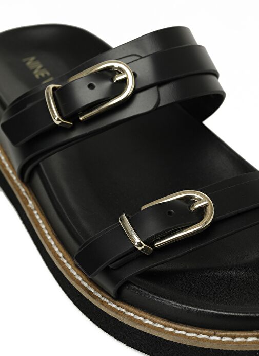 HERMINA 5FX Siyah Kadın Terlik - Görsel 8