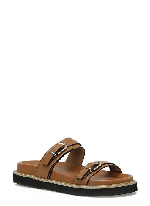 HERMINA 5FX Taba Kadın Terlik - Görsel 3