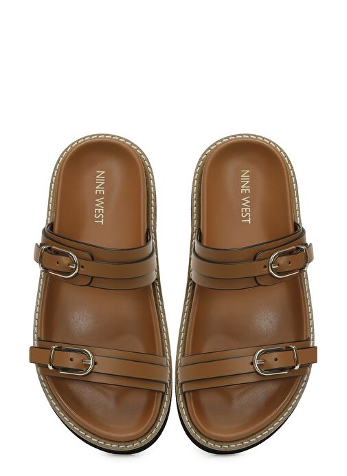 HERMINA 5FX Taba Kadın Terlik - Görsel 5