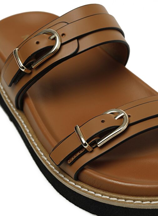 HERMINA 5FX Taba Kadın Terlik - Görsel 8