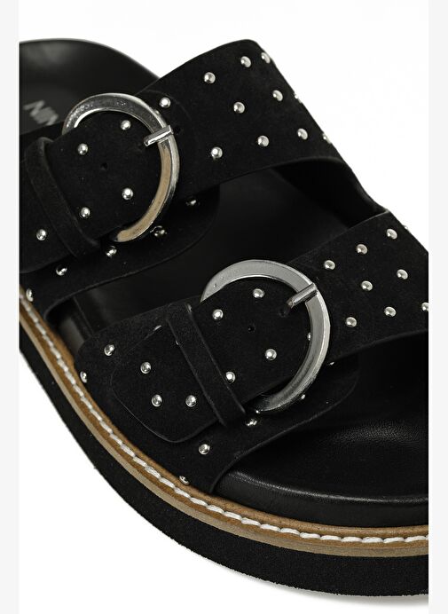 HERPAN2 5FX Siyah Kadın Terlik - Görsel 8