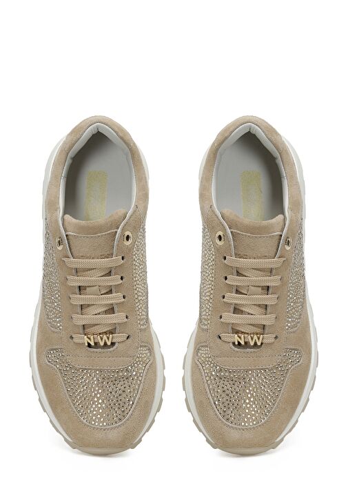 SAINT 5FX Bej Kadın Sneaker - Görsel 5