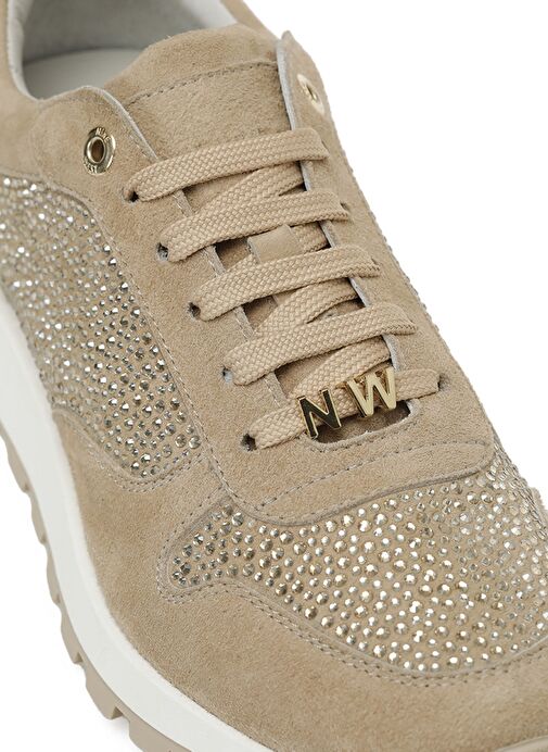 SAINT 5FX Bej Kadın Sneaker - Görsel 8