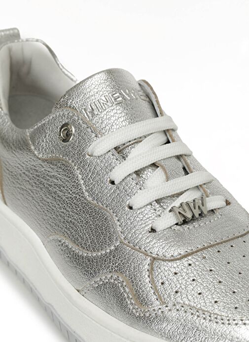 SERDEN 5FX Gümüş Kadın Sneaker - Görsel 8