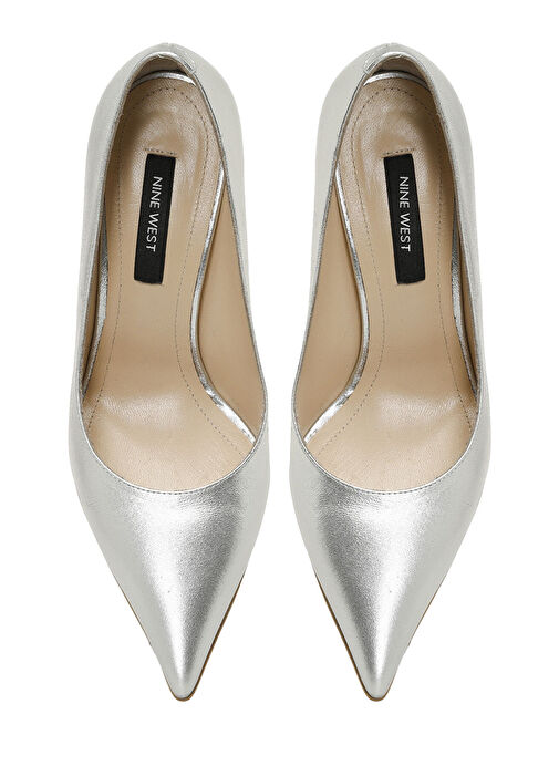 ROVASO2 5FX Gümüş Kadın Topuklu Ayakkabı - Görsel 5