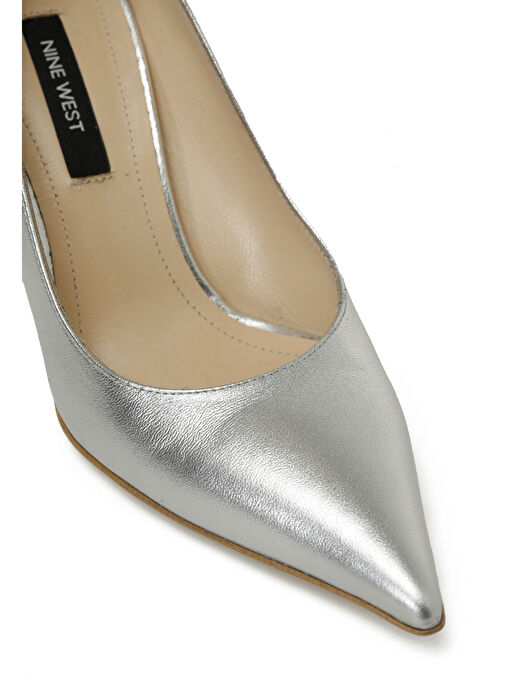 ROVASO2 5FX Gümüş Kadın Topuklu Ayakkabı - Görsel 8