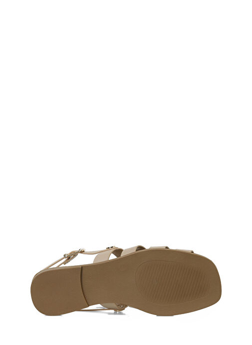 INCI ASHA 5FX Krem Kadın Düz Sandalet - Görsel 7