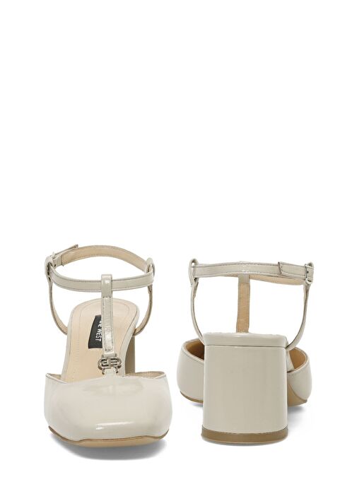 RIVASA 5FX Bej Kadın Topuklu Ayakkabı - Görsel 6