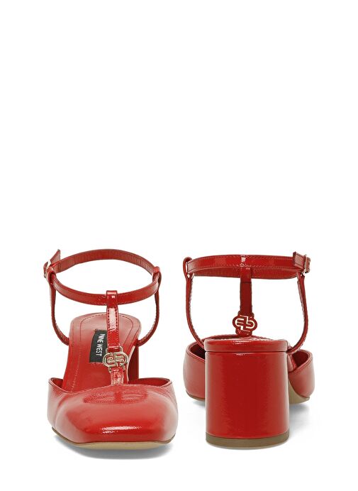 RIVASA 5FX Kırmızı Kadın Topuklu Ayakkabı - Görsel 6