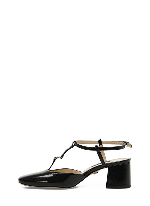 RIVASA 5FX Siyah Kadın Topuklu Ayakkabı - Görsel 4