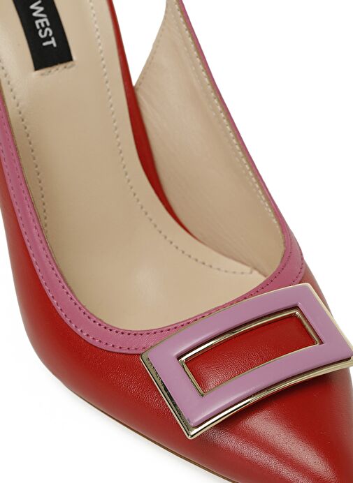 TIRREN 5FX Kırmızı Kadın Topuklu Ayakkabı - Görsel 8