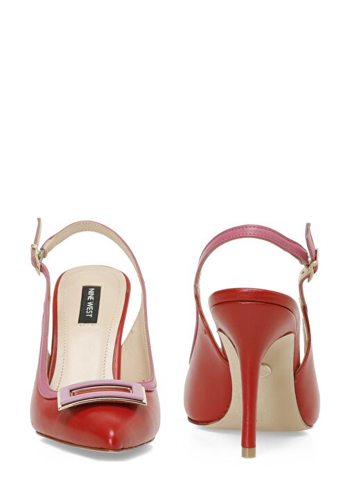 TIRREN 5FX Kırmızı Kadın Topuklu Ayakkabı - Görsel 6