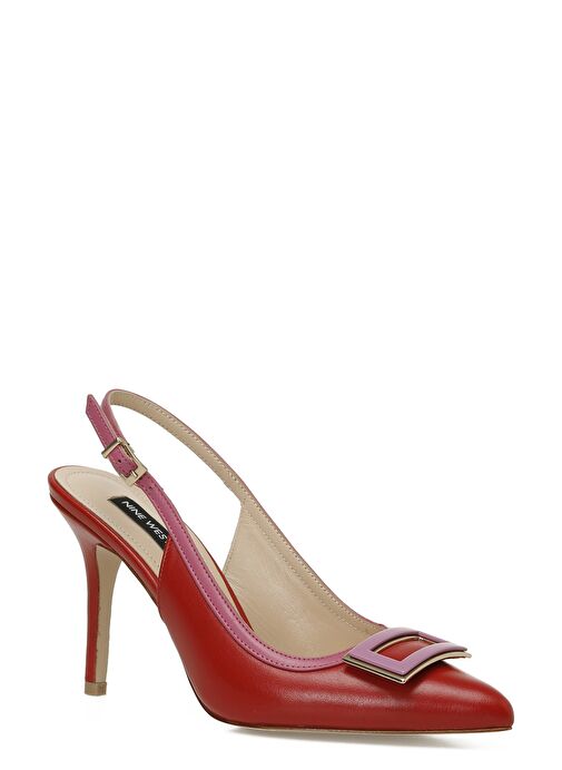 TIRREN 5FX Kırmızı Kadın Topuklu Ayakkabı - Görsel 3