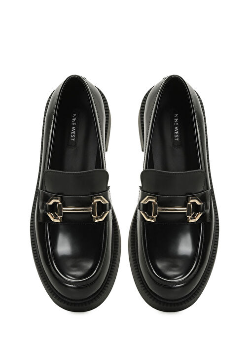 LUNLA 5FX Siyah Kadın Loafer - Görsel 5