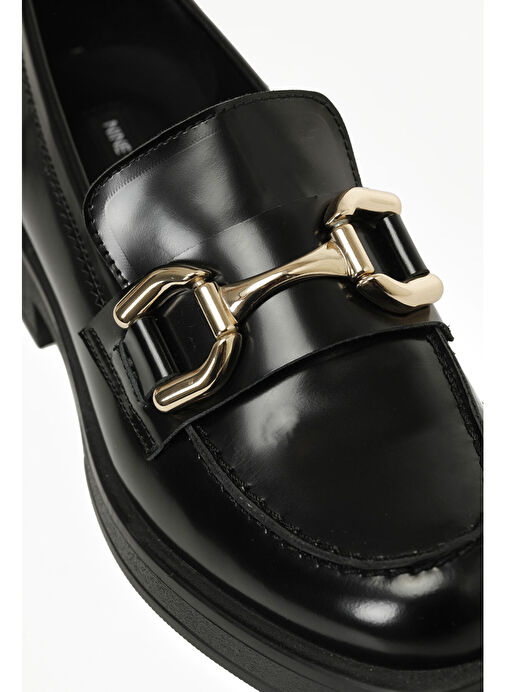 LUNIFE 5FX Siyah Kadın Loafer - Görsel 8