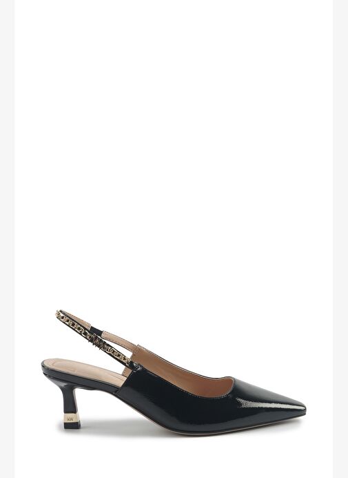 BIANCA 5PR Siyah Kadın Topuklu Ayakkabı - Görsel 2