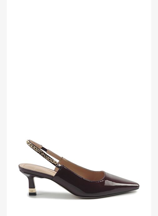 BIANCA 5PR Bordo Kadın Topuklu Ayakkabı - Görsel 2