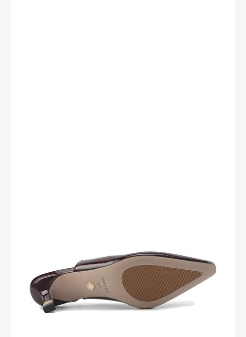 BIANCA 5PR Bordo Kadın Topuklu Ayakkabı - Görsel 5