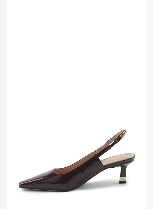 BIANCA 5PR Bordo Kadın Topuklu Ayakkabı - Görsel 4